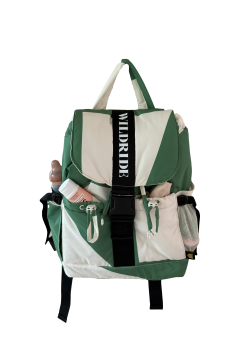 Mom Backpack Green Graphic